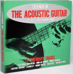 LEGEND OF THE ACOUSTIC GUITAR　３枚組CD　BOB DYLAN 　JOHN LEE HOOKER 　ROBERT JOHNSON　MUDDY wATERS 他