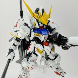 MGSD ガンダムバルバトス 新品未開封品 機動戦士ガンダム 鉄血のオルフェンズ 完成品 塗装済み 水転写式デカール MG SD SDガンダム 