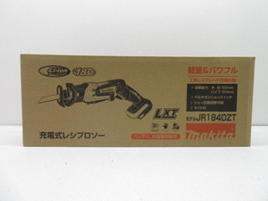 n77727-ty 未使用★makita マキタ 充電式レシプロソー JR184DZT 本体のみ ※バッテリー、充電器別 [098-240614]