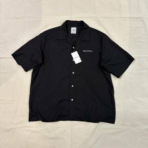 24SS 新品 uniform experiment ユニフォームエクスペリメント WASHABLE RAYON OPEN COLLAR SHIRT 半袖シャツ 3 fragment design 