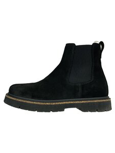 BIRKENSTOCK◆サイドゴアブーツ/24cm/BLK/スウェード