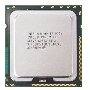 ★中古動作品★本体PC用CPU Intel CPU Core i7 i7-990x 3.46GHz 12M★送料無料★初期保障あり 当日発送