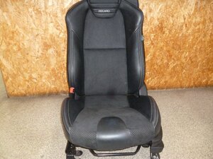 中古 RECARO レカロ 純正シート 助手席 左側 NCロードスター NCEC MAZDA マツダ シートレール レザー