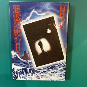 悪霊の棲む日々　西村寿行　初版本　角川文庫　中古本　送料無料！