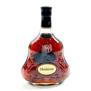 ヘネシー Hennessy XO 黒キャップ クリアボトル 700ml ブランデー コニャック 【古酒】