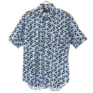 COMME des GARCONS HOMME DEUX コムデギャルソンオムドゥ by Thomas Weil 23SS ショートスリーブシャツ DK-B047 ブルー M ITSARSTM6CUK