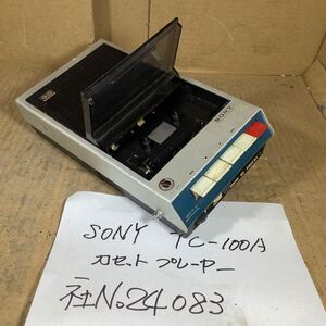 SONY TC -100A カセットテーププレーヤ中古品現状渡し品です。