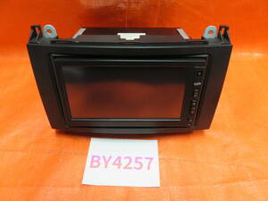 BY4257 保証付 ベンツ W203 後期 Cクラス DBA-203042 純正 HDDナビゲーション/ナビ ユニット BJ0560 M 203 825 61 00/2009年地図 動作Ok