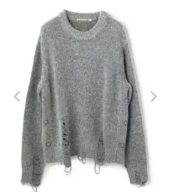 Andersson Bell DAMAGED CREW NECK SWEATER