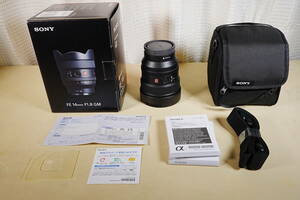 SONY SEL14F18GM G MASTER 35mm FULL-FRAME　FE 14mm F1.8 GM E-マウント 中古 送料無料