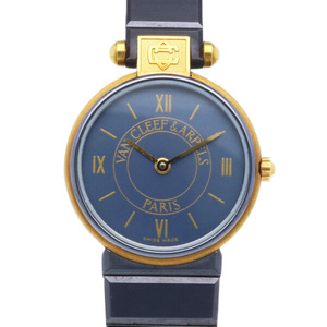 ヴァンクリーフ＆アーペル ラ・コレクション 腕時計 時計 ステンレススチール クオーツ レディース 1年保証 Van Cleef & Arpels 中古