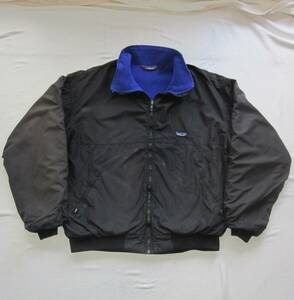 ☆80s パタゴニア シェルドシンチラジャケット (XL) 三角タグ / USA製 / patagonia / パイル / グリセード mars パフボール ダスパーカ