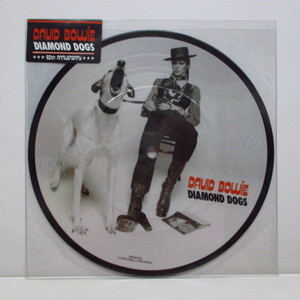 DAVID BOWIE-Diamond Dogs (EU 2014 限定再発ピクチャー 7/Stickered PVC「廃盤 New」)