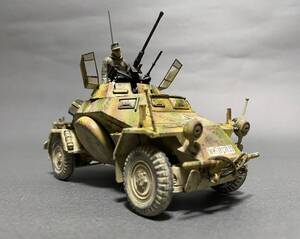 タミヤ1/35 ドイツ4輪装甲偵察車 Sd.Kfz.222 