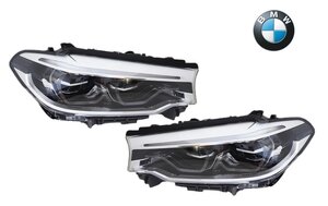 正規純正品 BMW LED ヘッドライト ヘッドランプ 左右 5シリーズ G30 G31 F90 530i 530e 540i M5 ライト ランプ 63117214963 63117214964