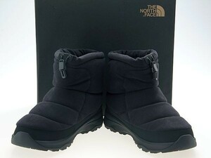 新品THE NORTH FACE/ザ ノースフェイス/NUPTSE BOOTIE WP/ヌプシ ブーティ/ショート/スノーブーツ/防水/撥水/ブラック黒/NF52278-KK/26.0cm