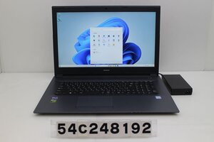 mousecomputer MB-W880XN-M2S2 Core i7 8750H 2.2GHz/16GB/256GB(SSD)/17.3W/FHD/Win11/NVIDIA GeForce GTX1050 4GB 【54C248192】