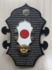 HARD ROCK CAFE　京都 KYOTO　限定　ピンズ　未使用　ギター ヘッド　日本　JAPAN　ハードロックカフェ