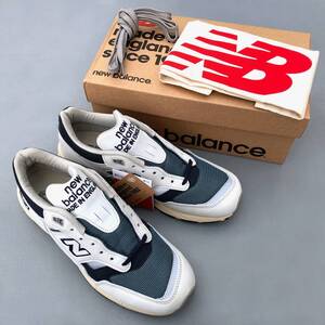 UK製 M1500 30周年限定モデル NEW BALANCE M1530OGG US9.5D 27.5cm ホワイト×ネイビー×グレー 新品 イギリス英国製 白/紺