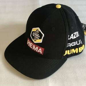新品 AGU アグー Jumbo Visma ポディウム フラットキャップ ラス1!! 送料無料
