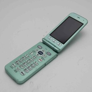 超美品 F-02J らくらくホン ミントグリーン 即日発送 ガラケー DoCoMo 富士通 本体 白ロム あすつく 土日祝発送OK