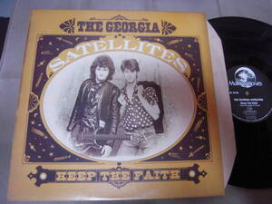 【UK盤LP】「THE GEORGIA SATELLITES/KEEP THE FAITH」