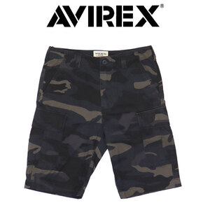 AVIREX (アヴィレックス) 2913002 BASIC FATIGUE SHORTS ベーシック ファティーグ ショーツ 27GREYCAMO M