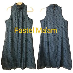 美品！Pastel Maam パステルマム　ハイネック・裾バルーンワンピース