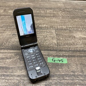 G-45 激安　docomo ガラケー　3G FOMA F902i メタルブロンズ 白ロム　中古品　同梱可能　即決あり