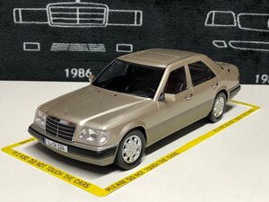 iScale 1/18 Mercedes Benz E class (W124) year 1989 smoke silver　メルセデス　ベンツ