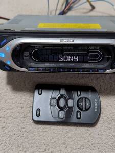 SONY CDX-MP40 CDプレーヤー　動作品　リモコン付