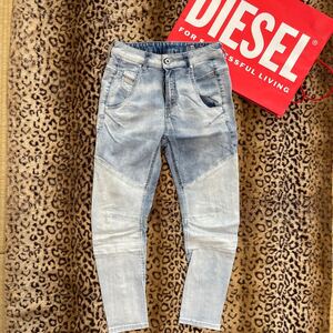 DIESEL ディーゼル デニム ジーンズ　ストレッチ　ウォッシュ加工　レディース23インチ