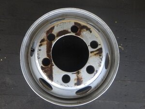 r627-20 ★ 中古 ホイール DMZB 17.5×6.00 135-9TCS 6穴 トラック スチールホイール