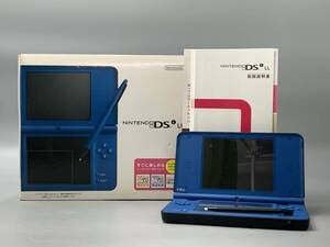 11＃E/6055　Nintendo DS ニンテンドー DSI LL 任天堂 ゲーム　ブルー　DS　ゲーム機本体　現状/未確認　60サイズ