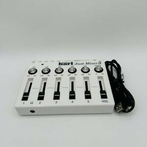 USB-Audio Maker Hart Just Mixer 5ch ミキサー