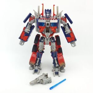 Transformers Optimus Prime Complete TFTM Leader Class Electronics Work Read 海外 即決