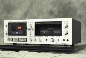 F☆AKAI アカイ GXC-735D カセットデッキ ☆ジャンク品☆