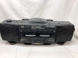 ジャンク品 Victor ビクター CD PORTABLE SYSTEM RC-X70 電源ケーブル付き CDラジカセ