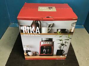 □岐阜発　△recolte/FIKA Grind&Drip Coffee/コーヒーメーカー/レコルト△RGD-1/通電確認/計量スプーン無し/現状品　R5.12/12□