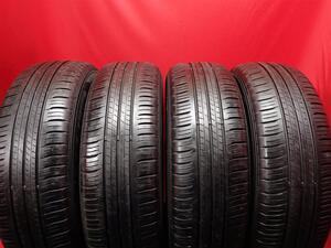 中古タイヤ 195/65R16 92H 4本セット ダンロップ エナセーブ EC300＋ DUNLOP ENASAVE EC300＋ 8.5分山★n16 ロッキー ライズ アテンザ