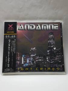 VANDAMNE／NIGHT CRIMES／ヴァンダムン／ナイト・クライムズ／国内盤CD／帯付／1994年発表／1stアルバム／廃盤