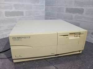 【ジャンク品】管1A27 NEC パーソナルコンピュータ PC-9801 BX2/U7 HDD無し　動作未確認