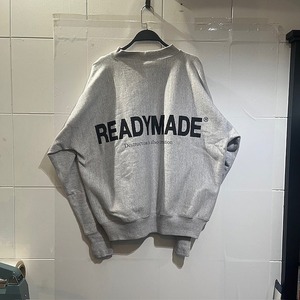 READYMADE 23aw M-NECK SWT SMILE Size-XL RE-CO-GY-00-00-246 レディーメイド スウェット