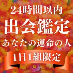 【即日鑑定】出会い・運命・霊視鑑定・占い・恋愛・結婚・未来・片思い