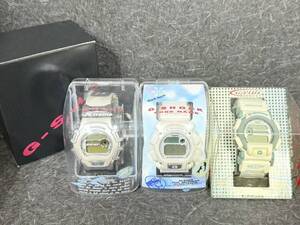 1円スタート◇　未使用品　CASIO　カシオ　G-SHOCK　Gショック　3点　まとめて　腕時計　DW-003SV-8AVT DW-8800AJ-7AT DW-004X-7T