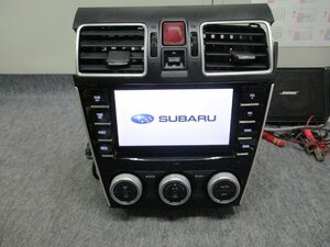 ▼ GP7 インプレッサ パネル フィルムアンテナ付 スバル純正/パナソニック 2014年 メモリーナビ CN-LR700DFC DVD Bluetooth フルセグ HDMI