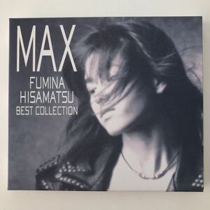 B30865　CD（中古）MAX BEST COLLECTION　久松史奈　スリーブケース付　美品