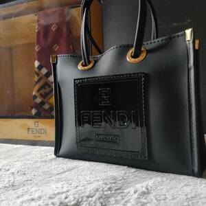 1円~【極希少/未使用】フェンディ FENDI ミニバッグ ハンドバッグ 手提げ 化粧ポーチ スカーフ ハンカチ セット set ナイロン 