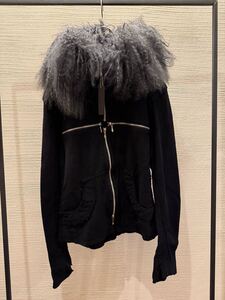 14th addiction cross leather fur hoodie japanese label ifsixwasnine share spirit kmrii l.g.b. goa civarize super rare gimmick