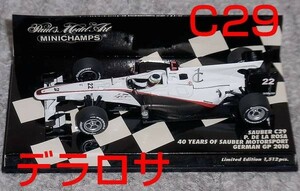 1/43 ザウバー C29 デラロサ ドイツGP 2010 フェラーリ SAUBER